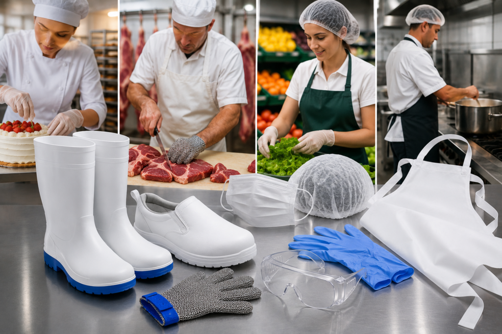 EPIs para o setor de alimentos